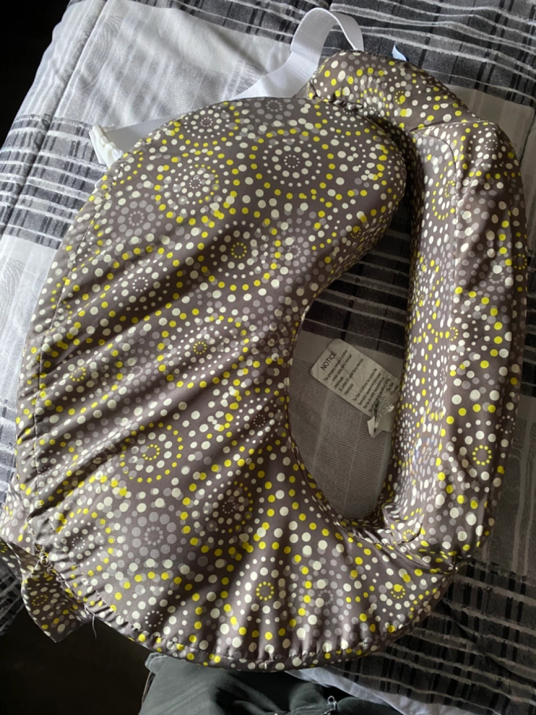 Nursing Pillow with Dot Pattern - photo 2