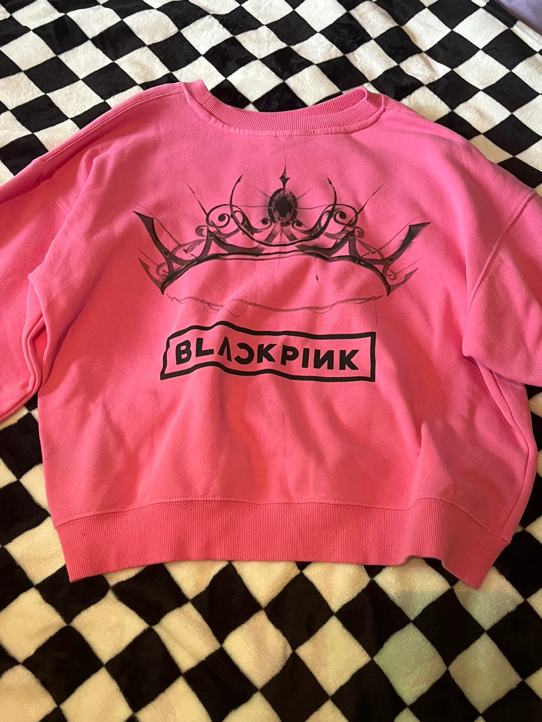 BLACKPINK Pink Crown Sweatshirt/Crewneck