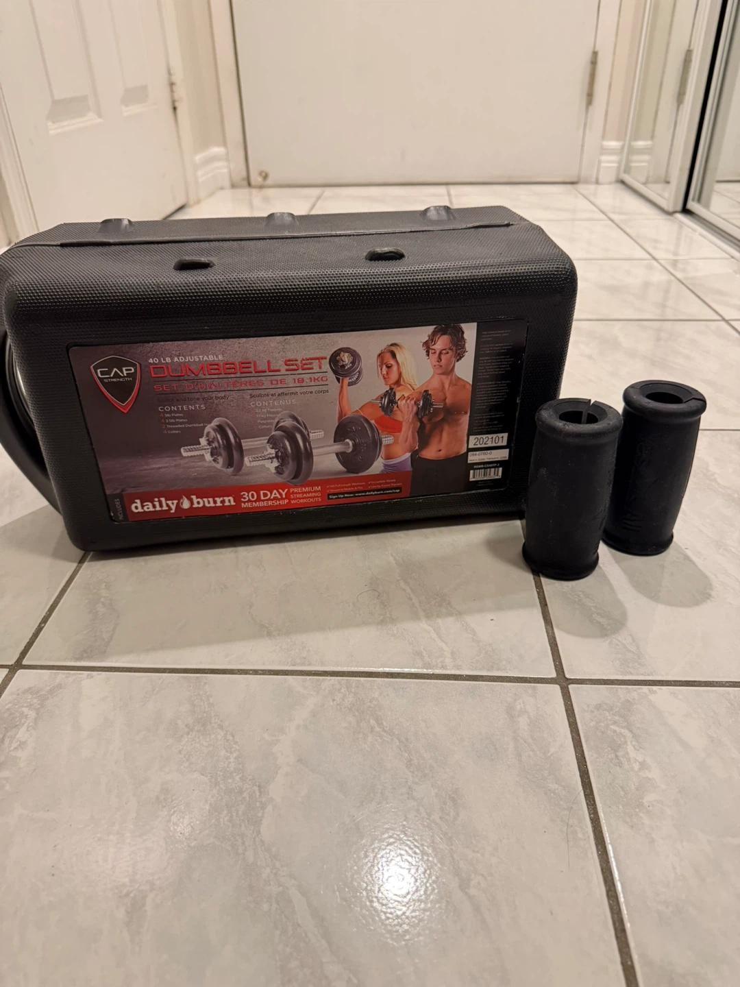 CAP Adjustable Dumbbell Set
