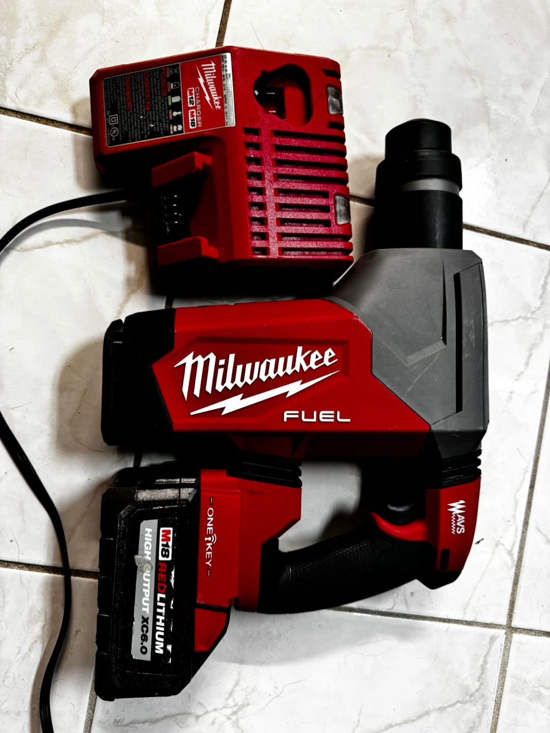 Milwaukee M18 FUEL, 2915-20, 1-1/8 inch SDS Plus Rotary Hammer