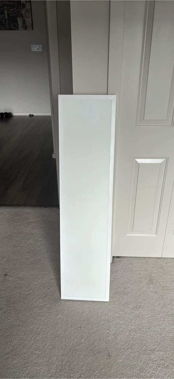 White Framed Panel
