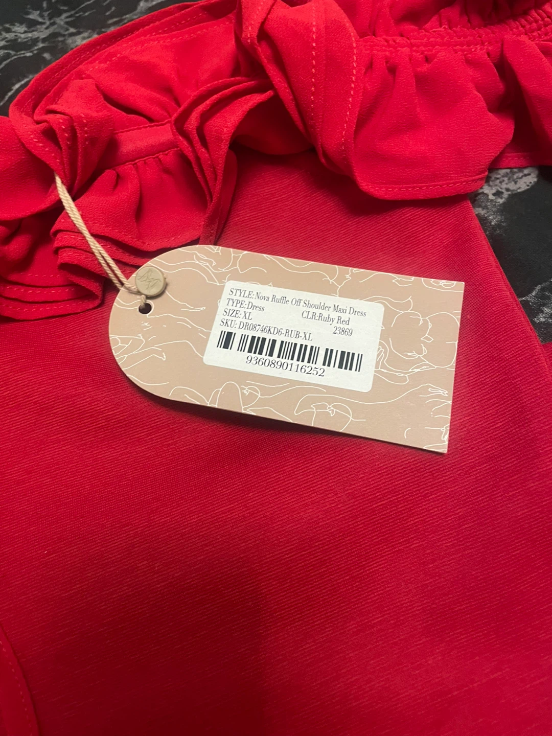 New Red Dress - Meshki