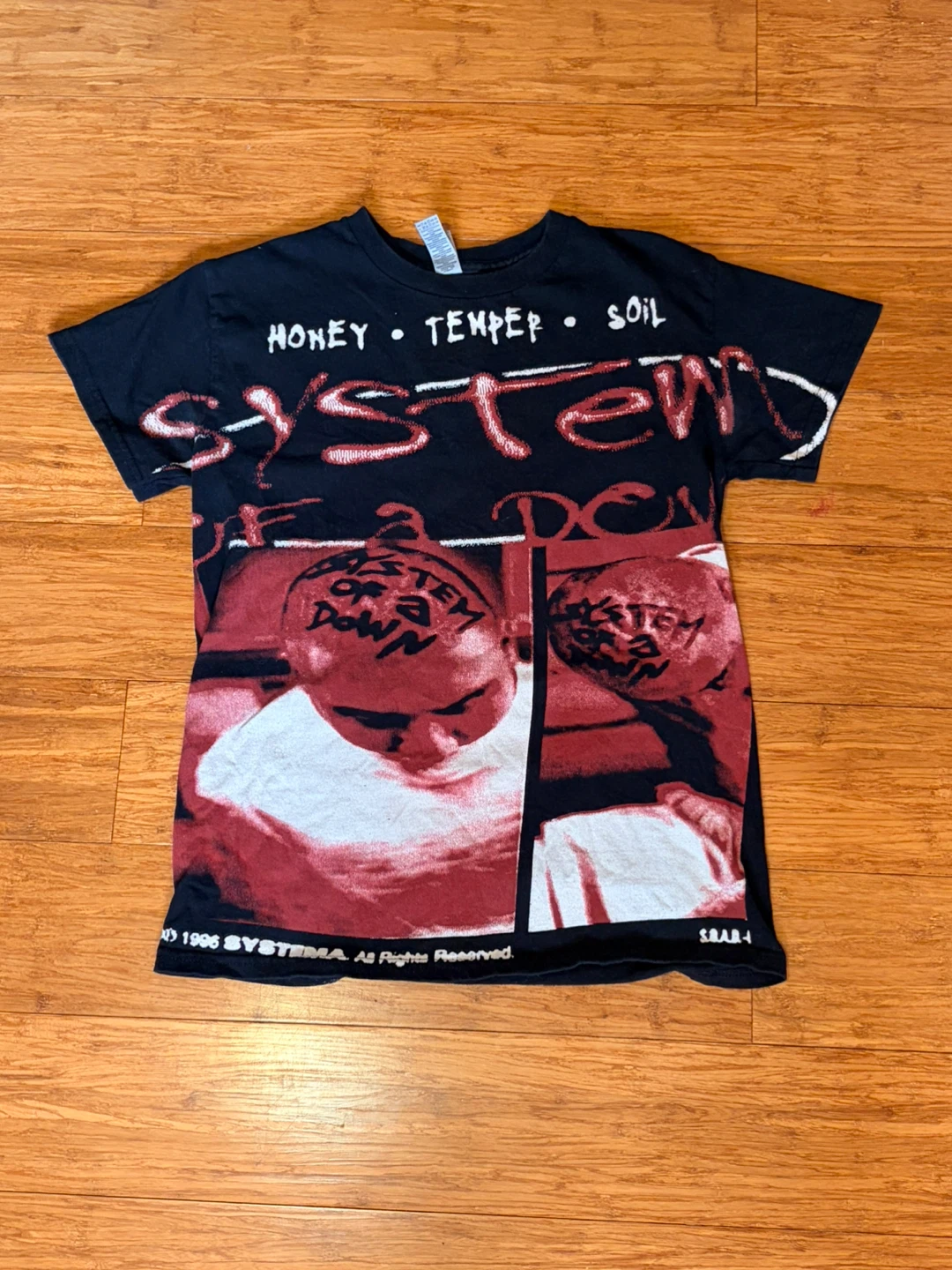 System of a down band shirt