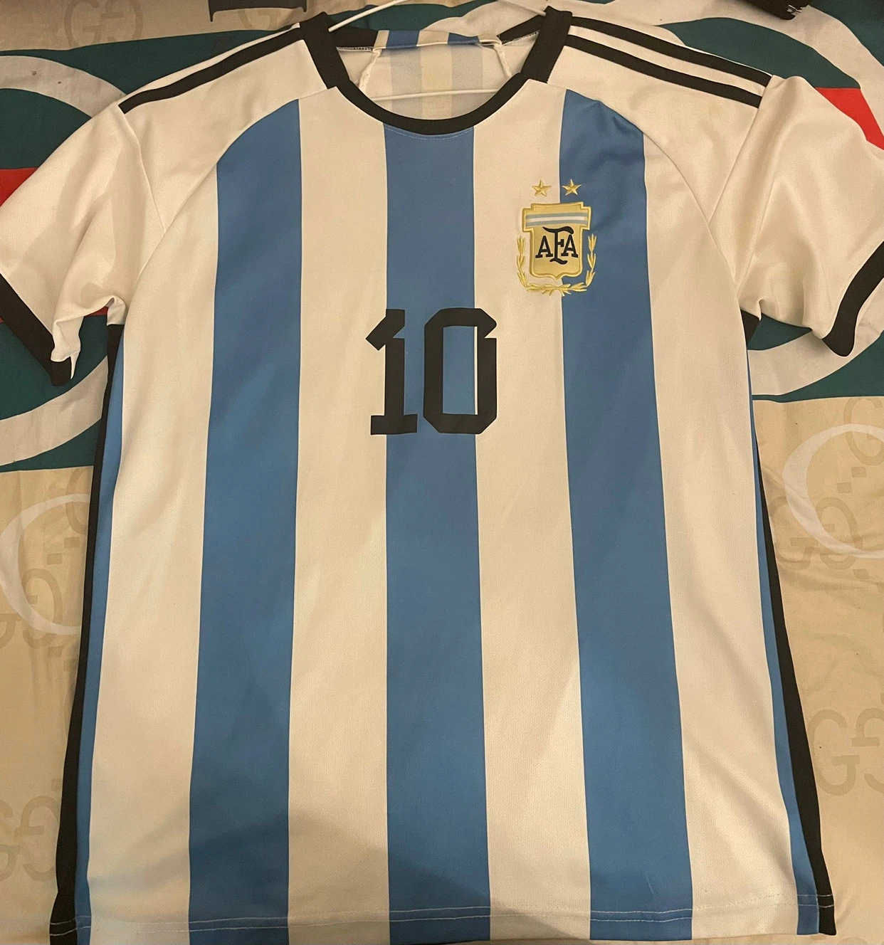 Argentina Soccer Jersey Messi #10 - photo 2