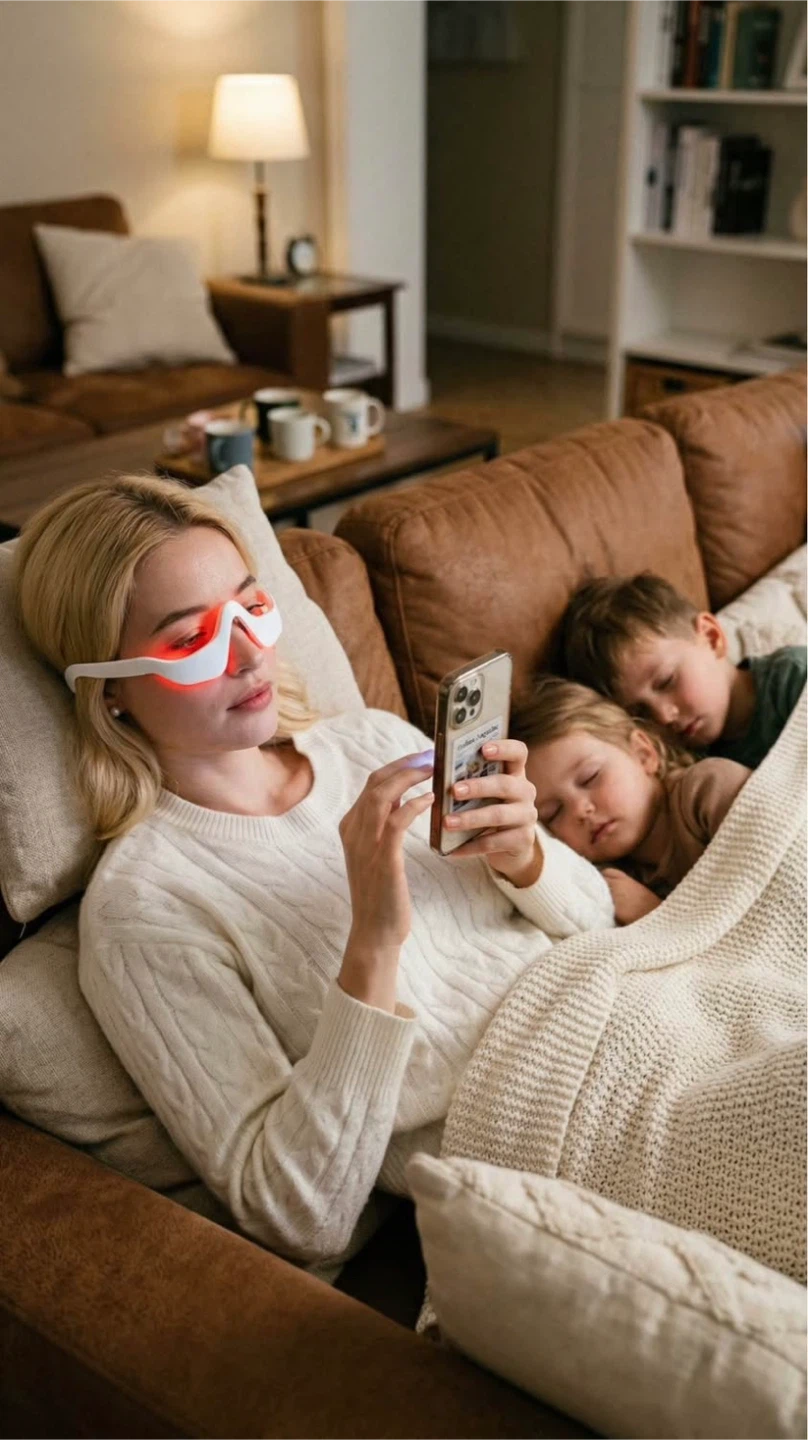 Red Light Therapy Eye Mask - photo 3