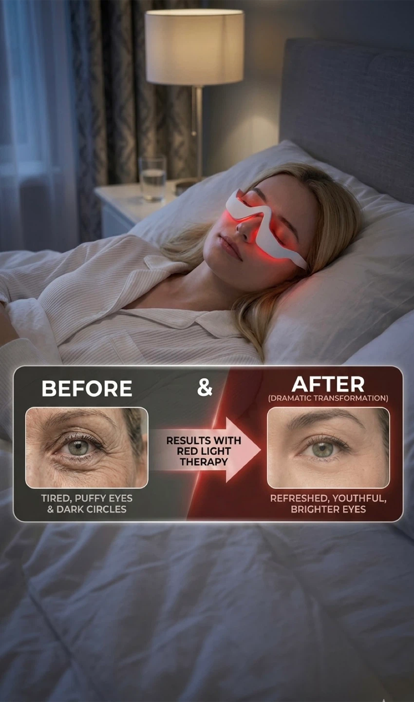 Eye Massager for Reduced Fine Lines & Dark Circles