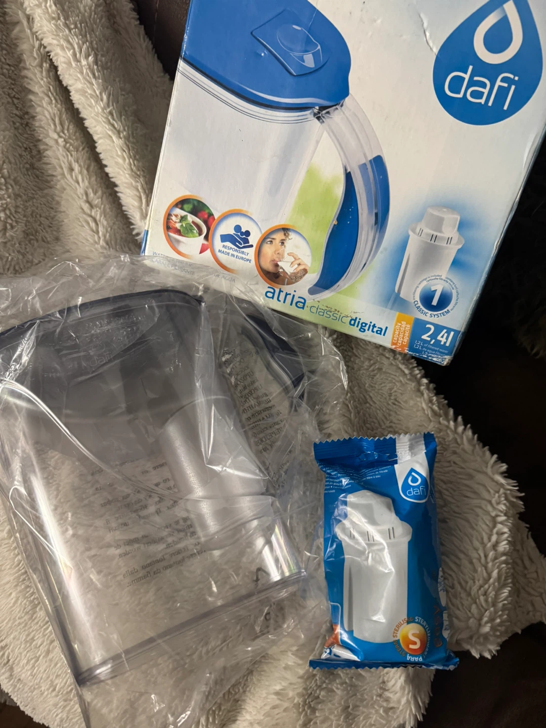 Dafi Atria Classic Digital Water Filter Jug 2.4L - photo 2