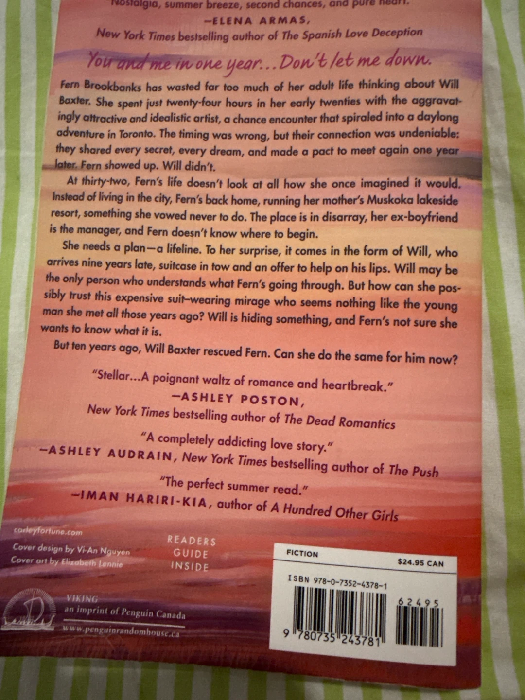 Meet Me at the Lake by Carley Fortune Novel - photo 2