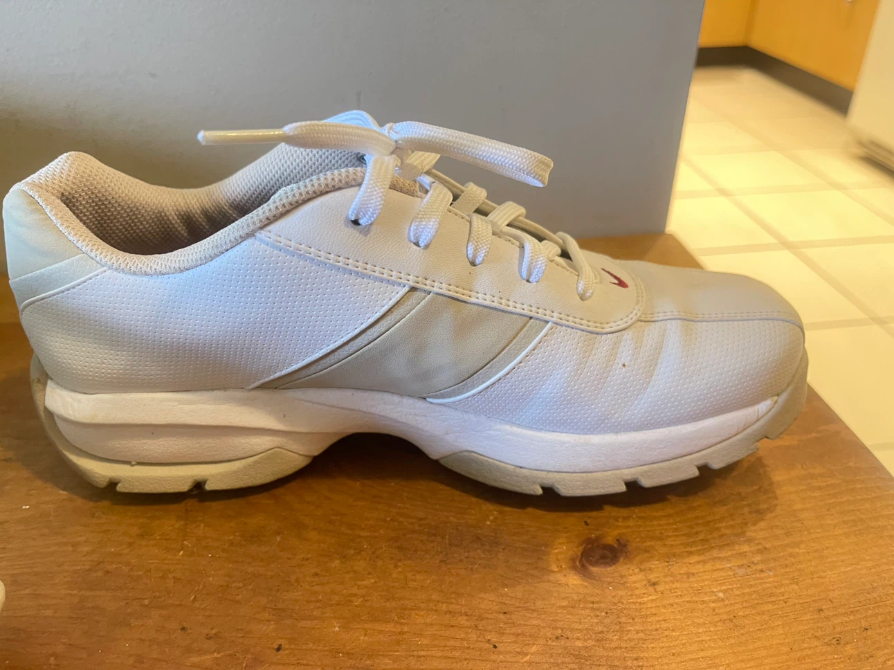 Nike Golf Shoes White/Tan - photo 2