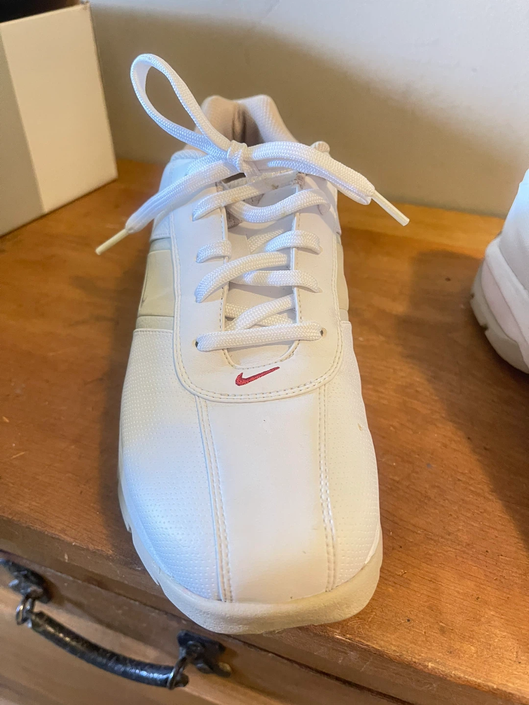 Nike Golf Shoes White/Tan - photo 4