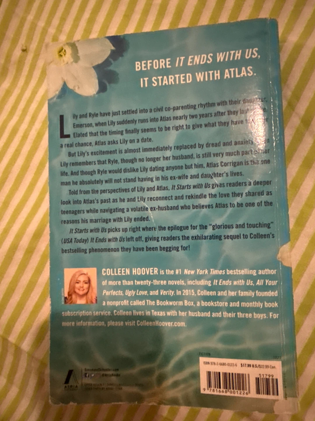 It Starts With Us by Colleen Hoover - photo 2