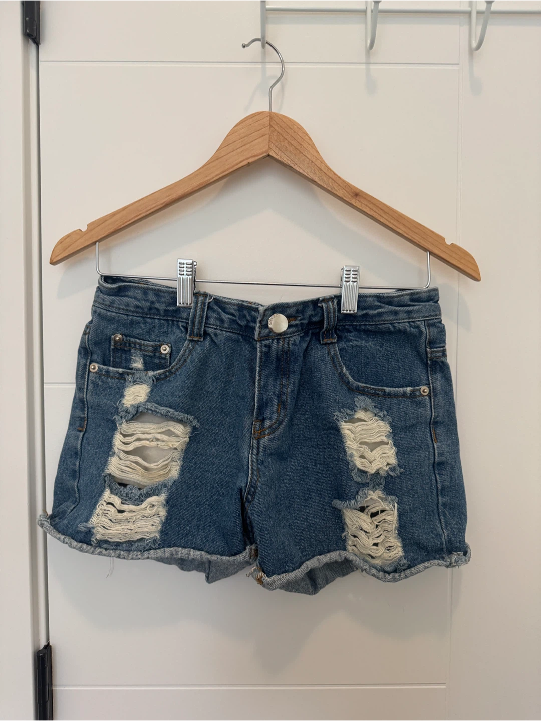 Denim Cutoff Shorts