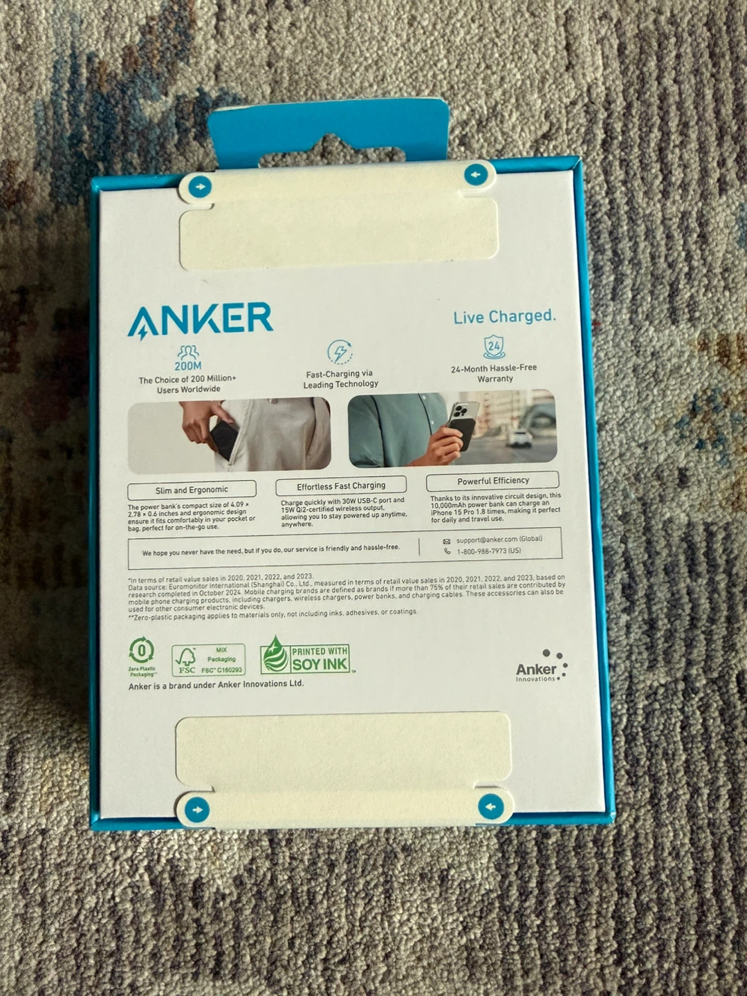 Anker Ultra-Slim Magnetic Power Bank (10K, Slim) - photo 2