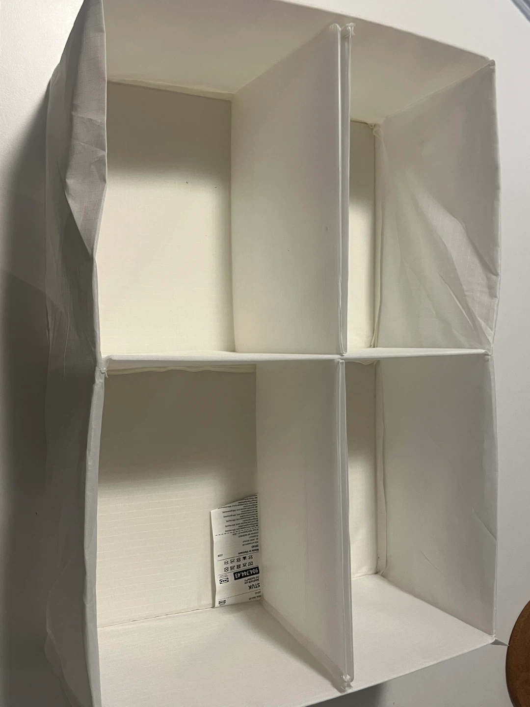 IKEA STUK Storage Organizer Box 34x31x18 cm White