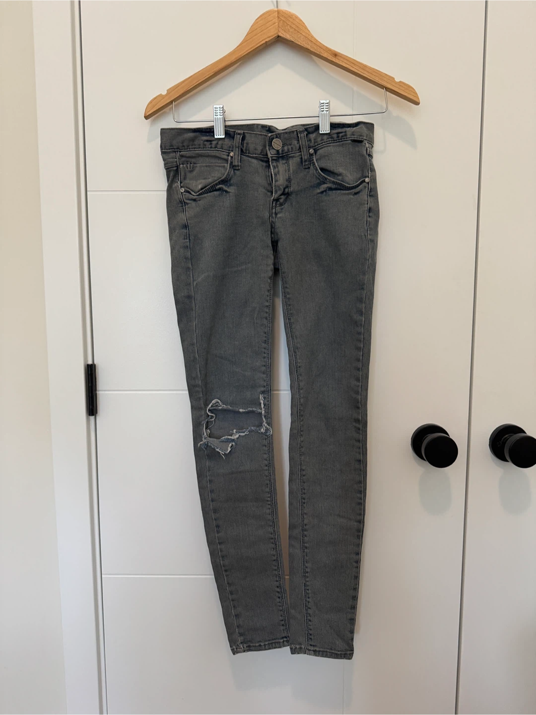 Grey Skinny Jeans