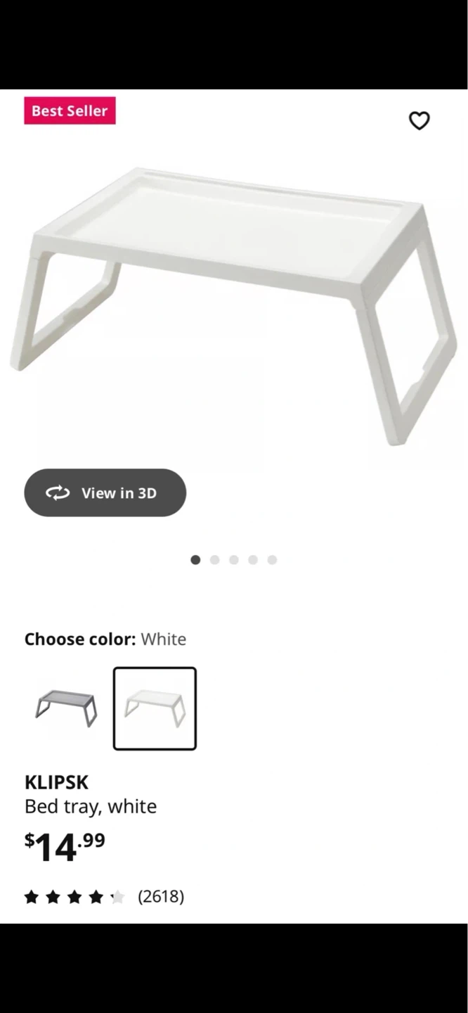 IKEA Bed Tray