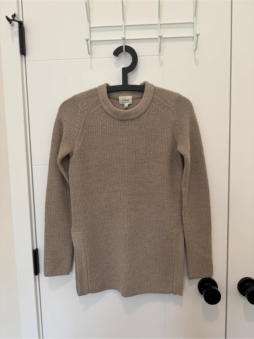 Wilfred Women's Beige Sweater - Size XS