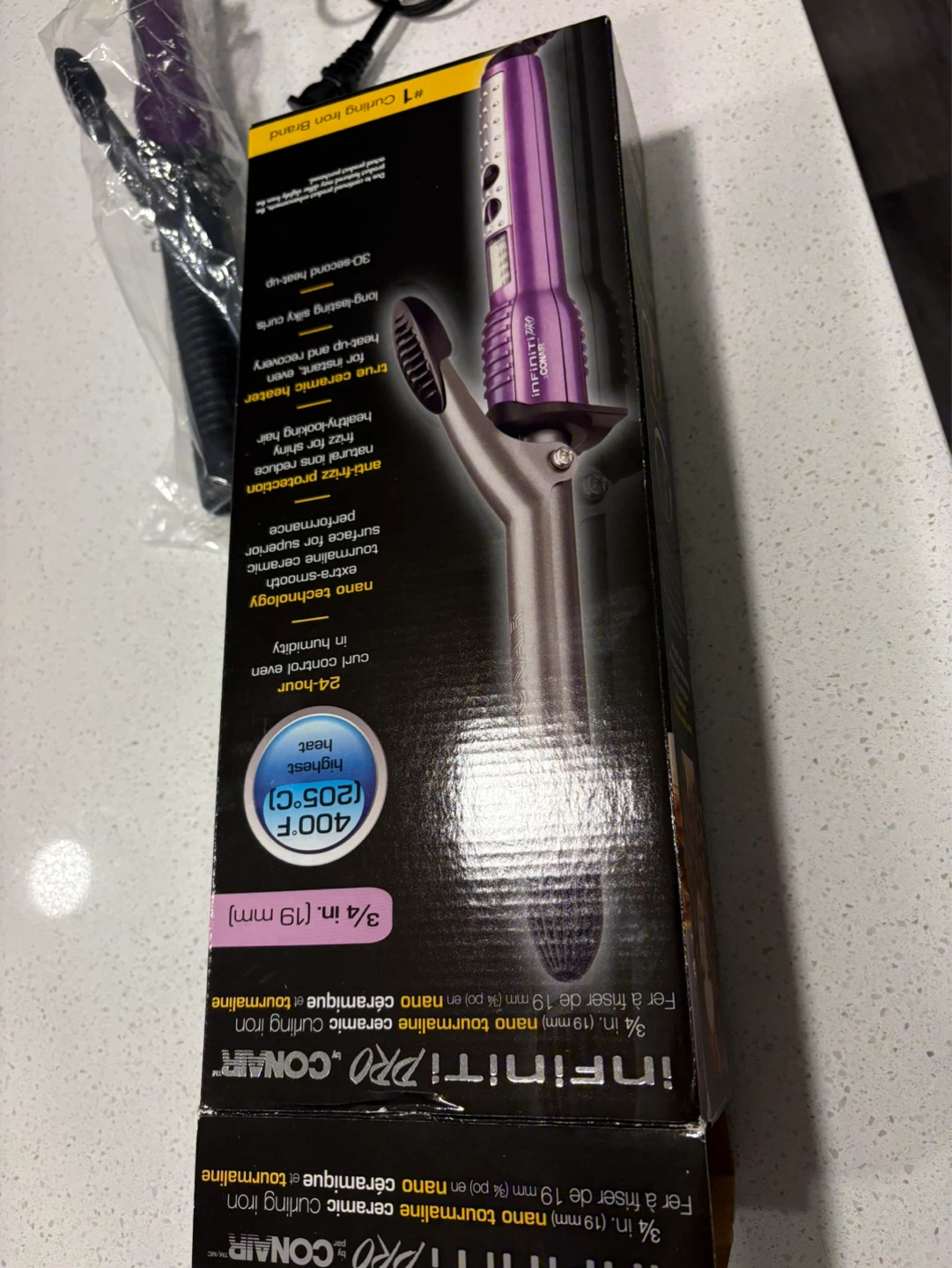 Conair InfinitiPRO 3/4 inch Ceramic Curling Iron