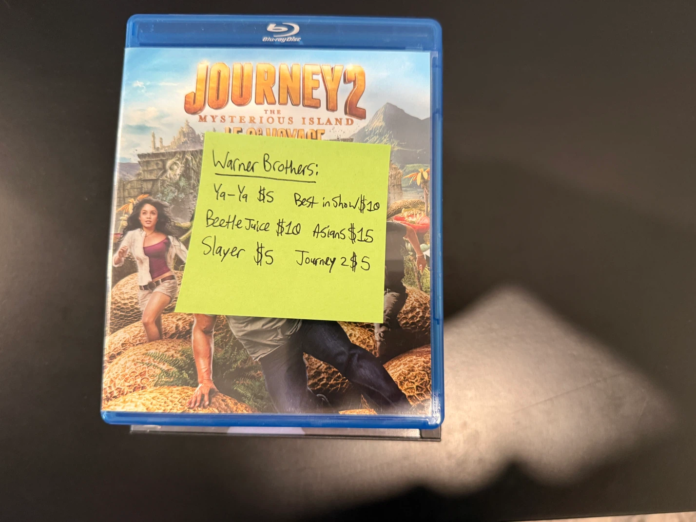 Warner Brothers Blu-ray and DVD Movie Bundle