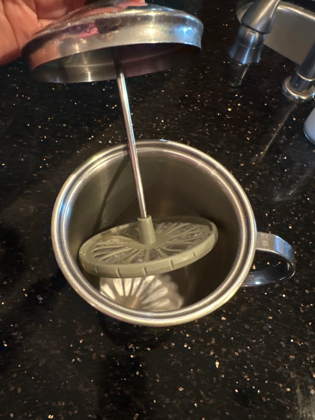 Stainless Steel French Press Coffee Maker - photo 2