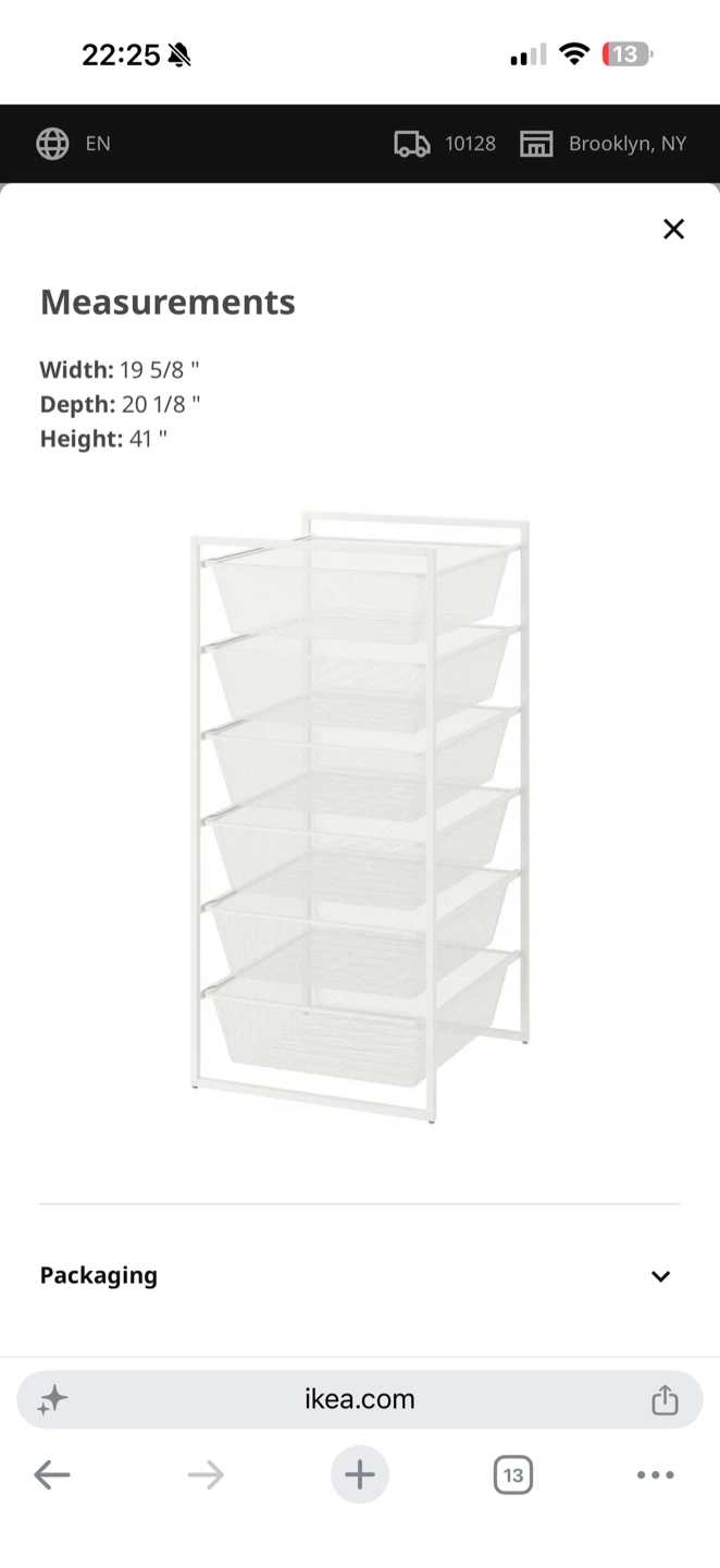 IKEA JONAXEL Storage 6 Tier- See other listings! - photo 2
