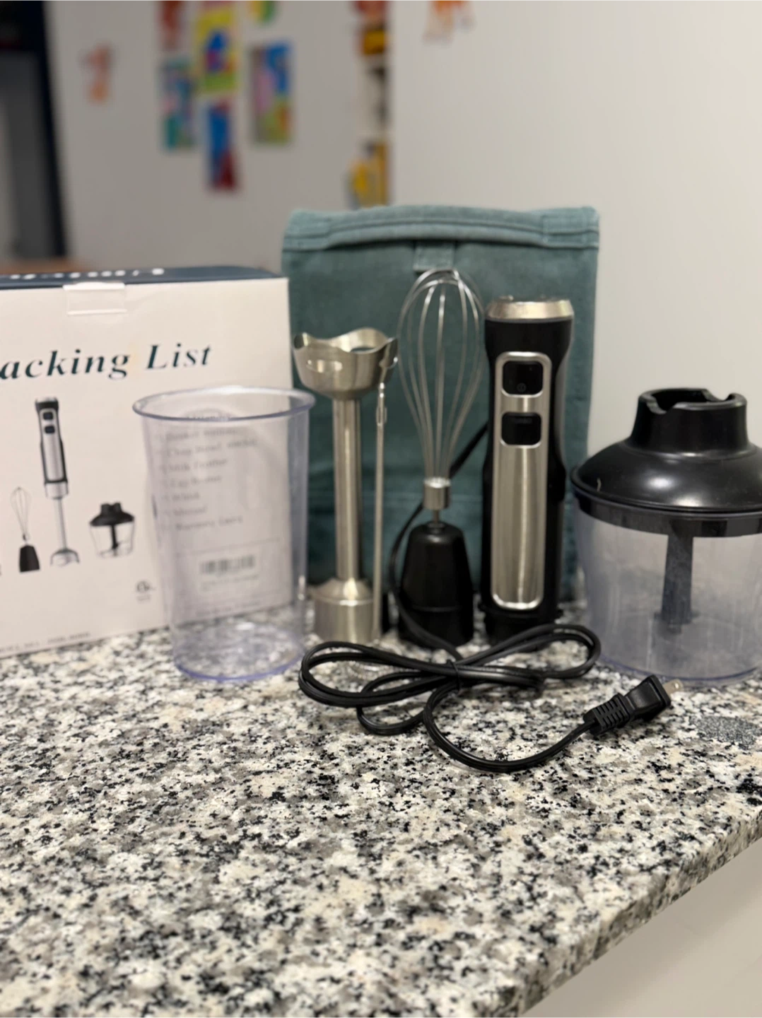 Umichy Hand Blender Combo Set – Like New - photo 3