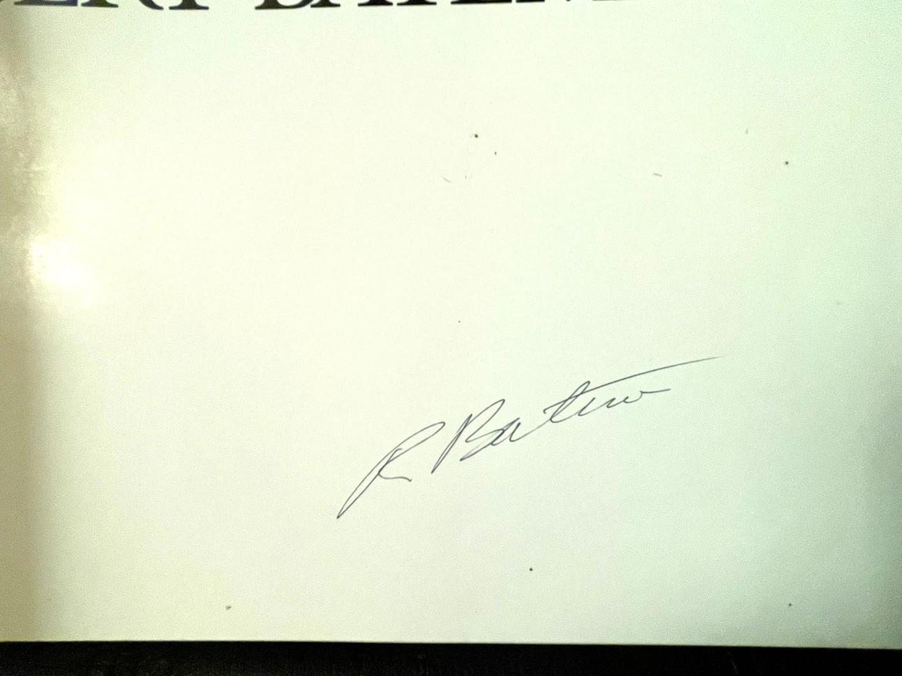 SIGNED The World of Robert Bateman Book - photo 3