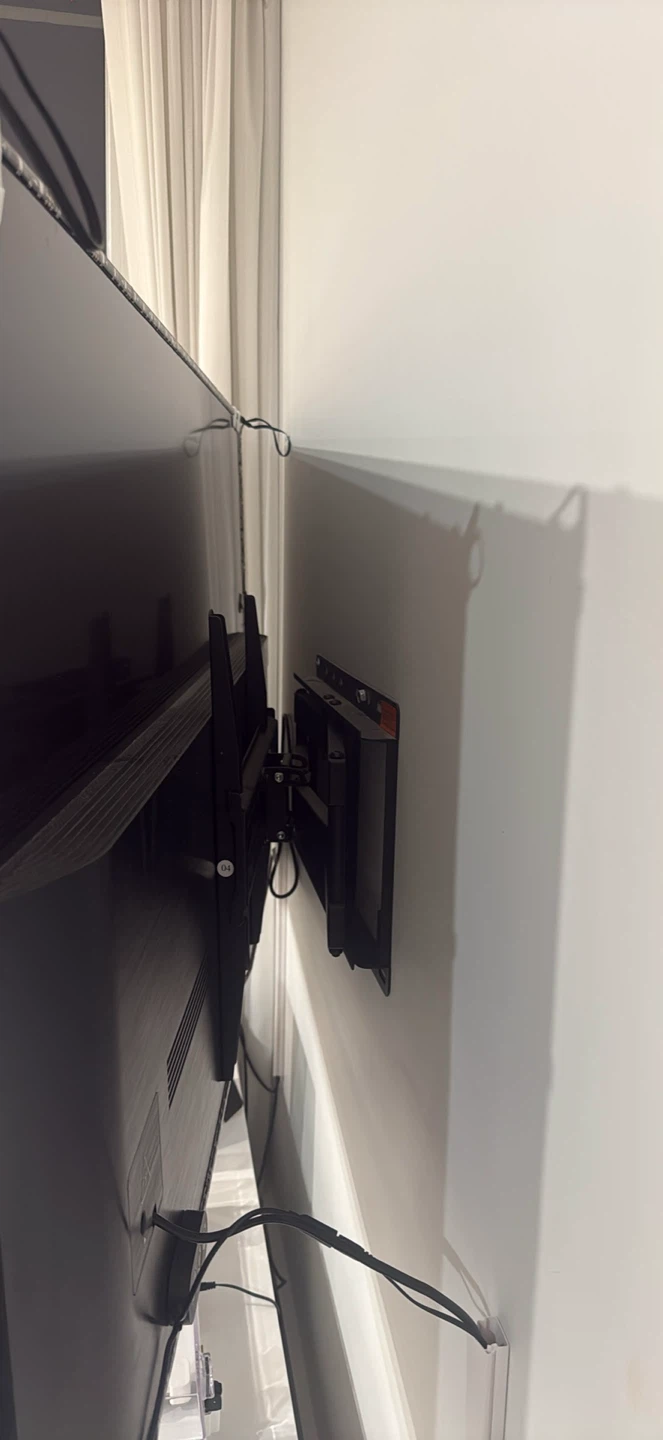 55” LG OLED C-Series Smart TV + Premium Full Motion Wall Mount - photo 3