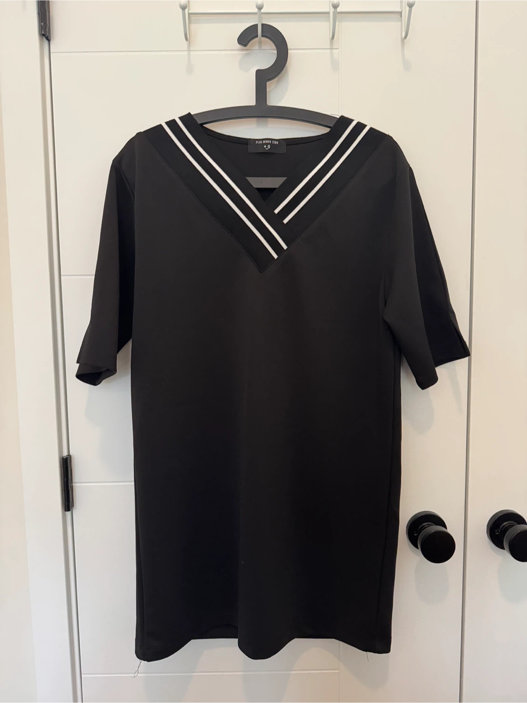 Black short dress