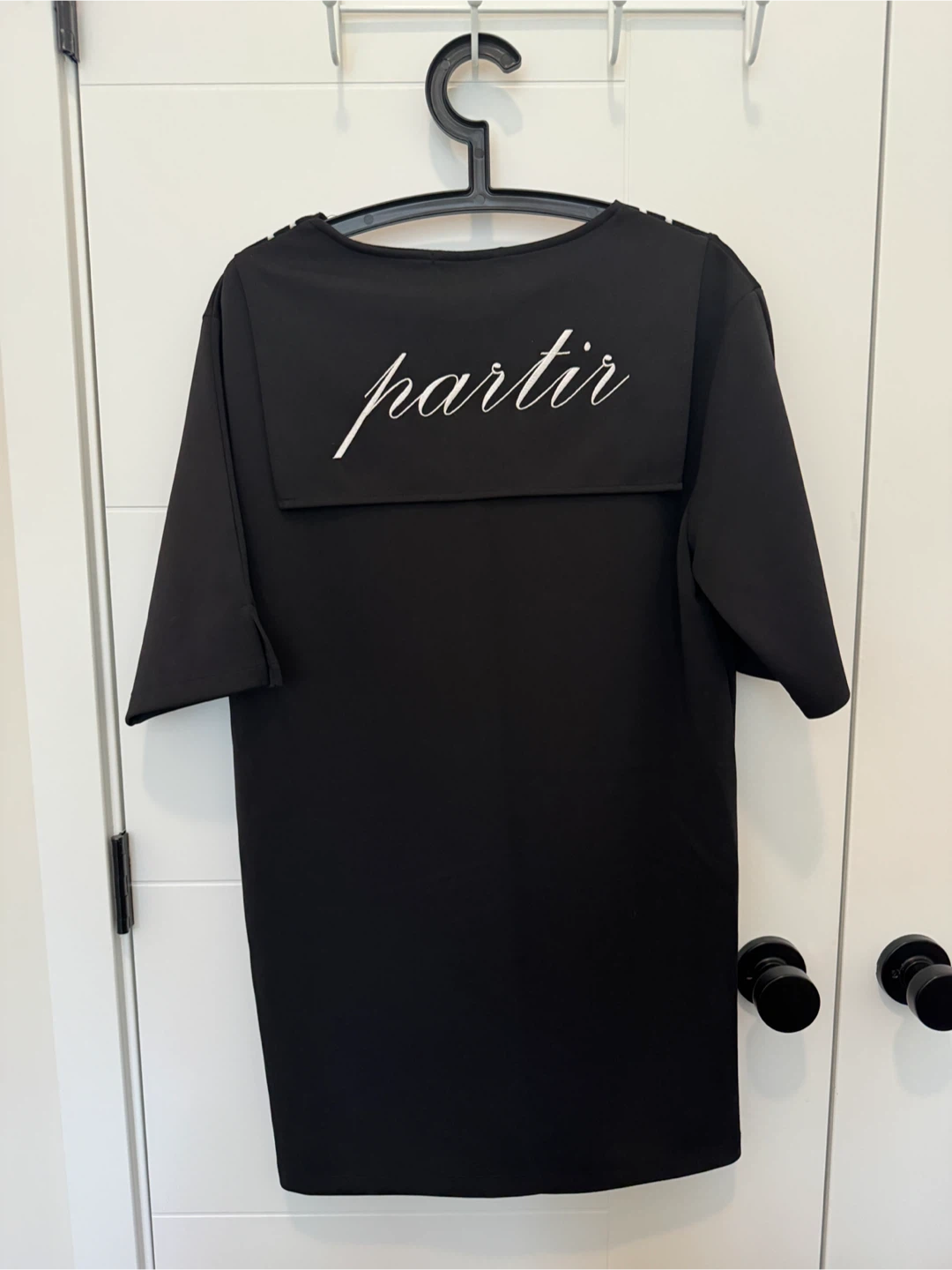 Black short dress - photo 3