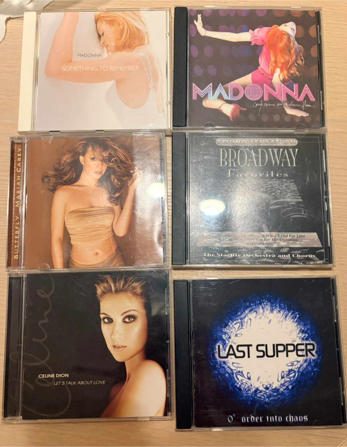 Collection CDs: Madonna, Mariah Carey, Celine Dion & More