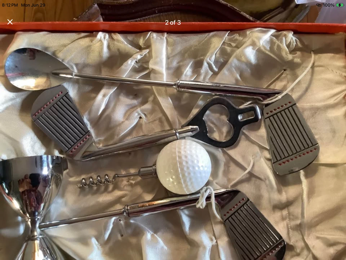 Vintage Four Piece Golf Bar Accessory Set 🐞 - photo 2