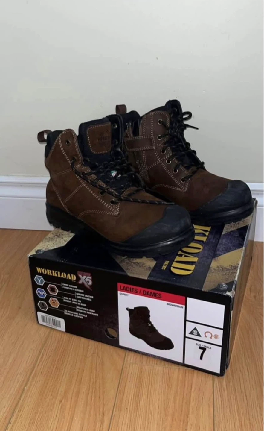 Workload X5 Ladies Work Boots - Size 7
