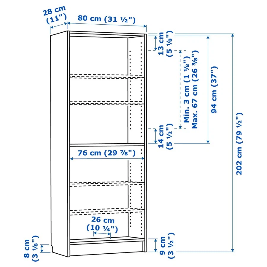Ikea billy bookcase - photo 3