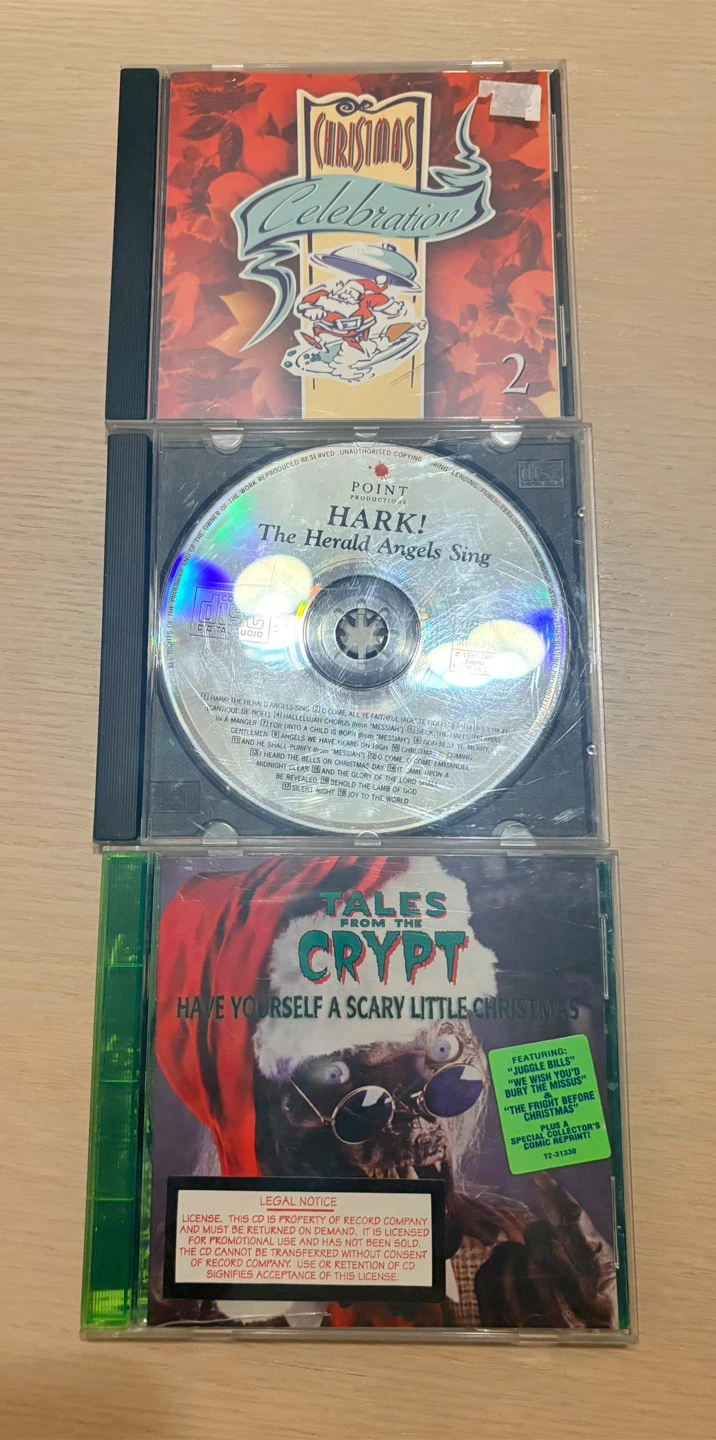 Christmas Celebration CD & Tales from the Crypt CD