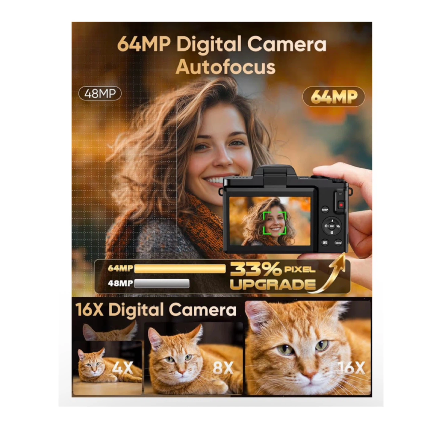 Brand new 4K Digital Camera for Photography with WiFi - photo 5