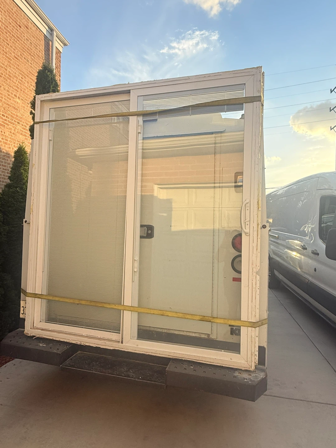 Double Sliding Patio Door with Internal Mini Blinds - photo 2