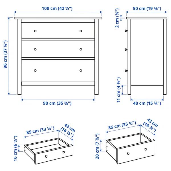 Ikea hemnes dresser - photo 3