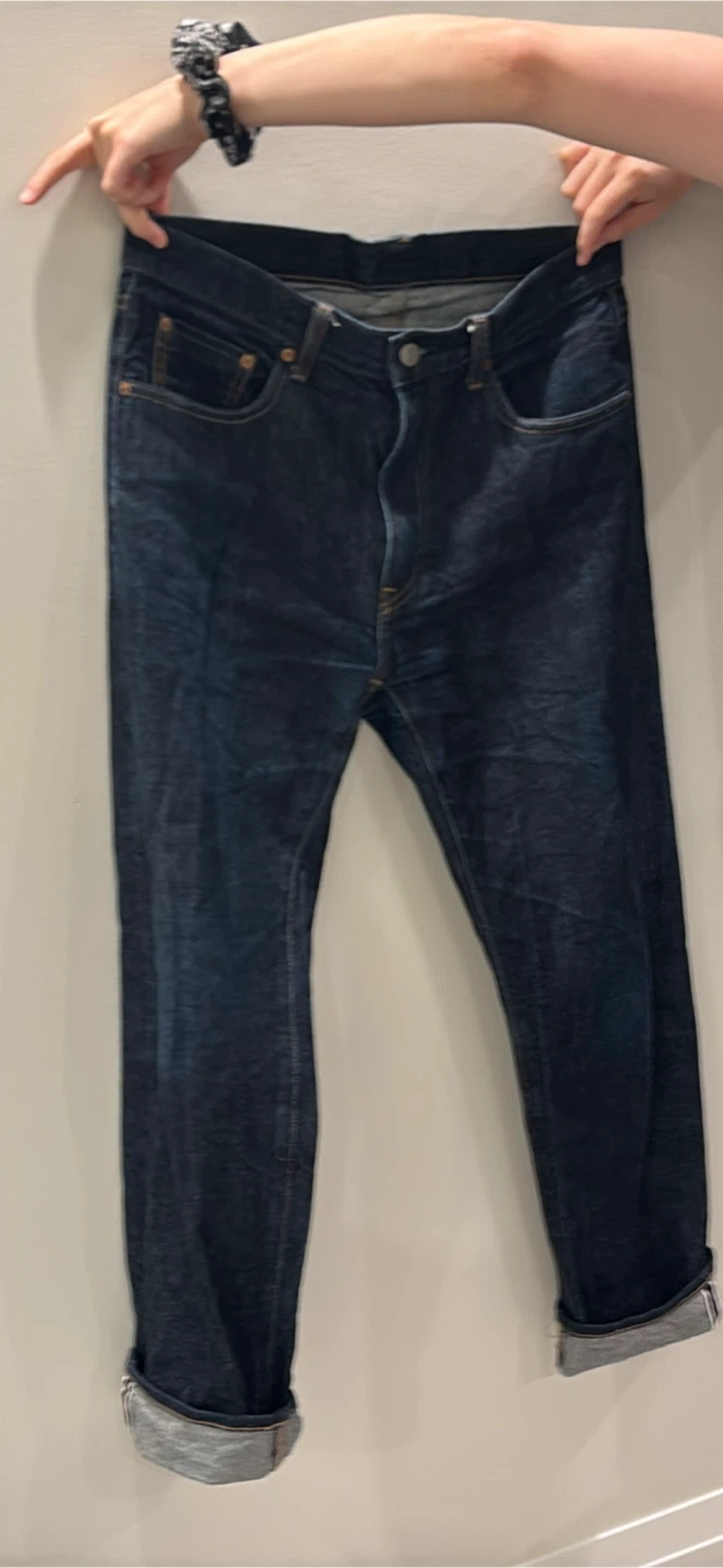 Uniqlo Dark Wash Denim Jeans - photo 2