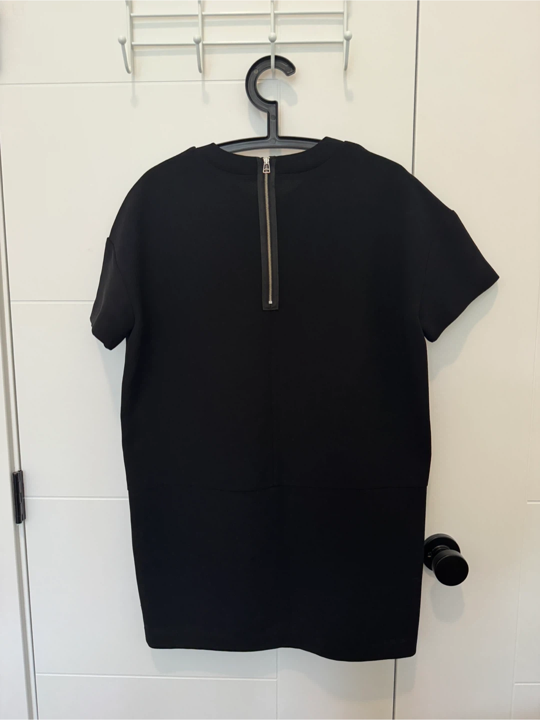 Black short dress with Back Zipper - photo 2