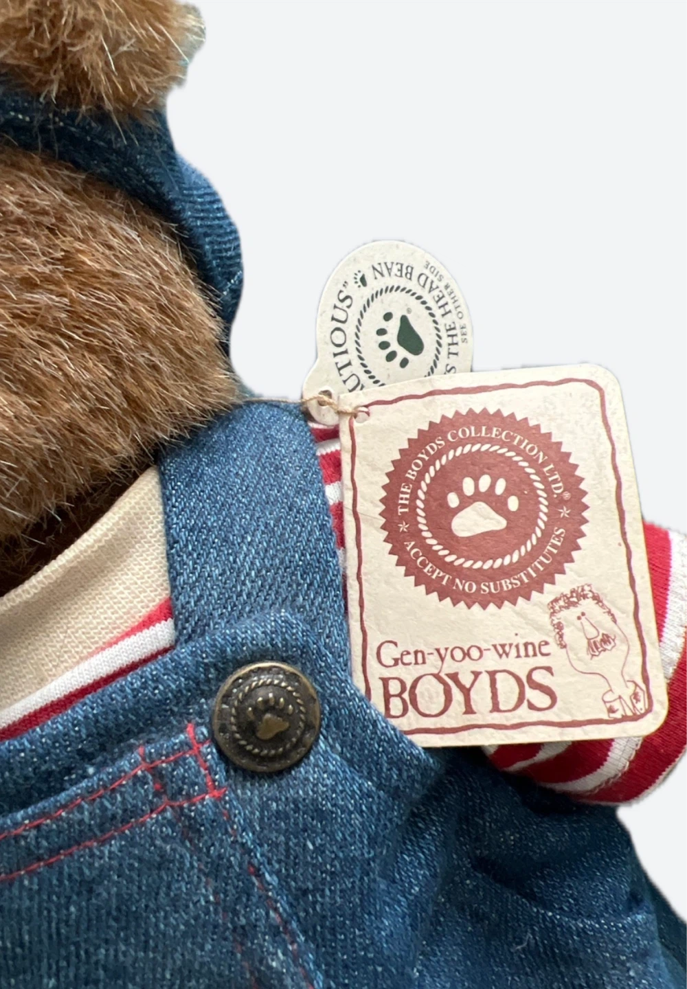 Boyds Collection Plush Bear “Ethan B. Boyd” - photo 3