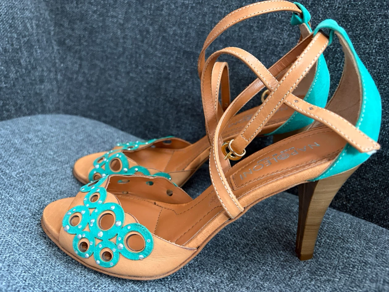 NAPOLEONI Women's Strappy Heels