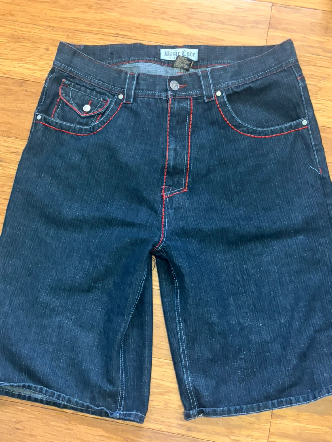 Y2K baggy skater jorts - photo 2