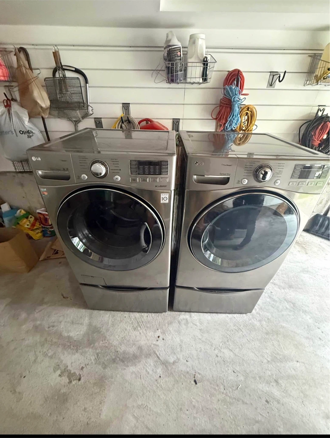 Lg washer and gas dryer for sale