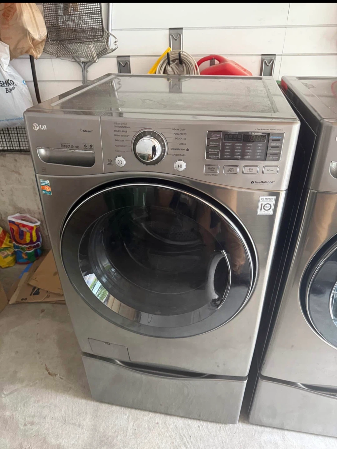 Lg washer and gas dryer for sale - photo 2