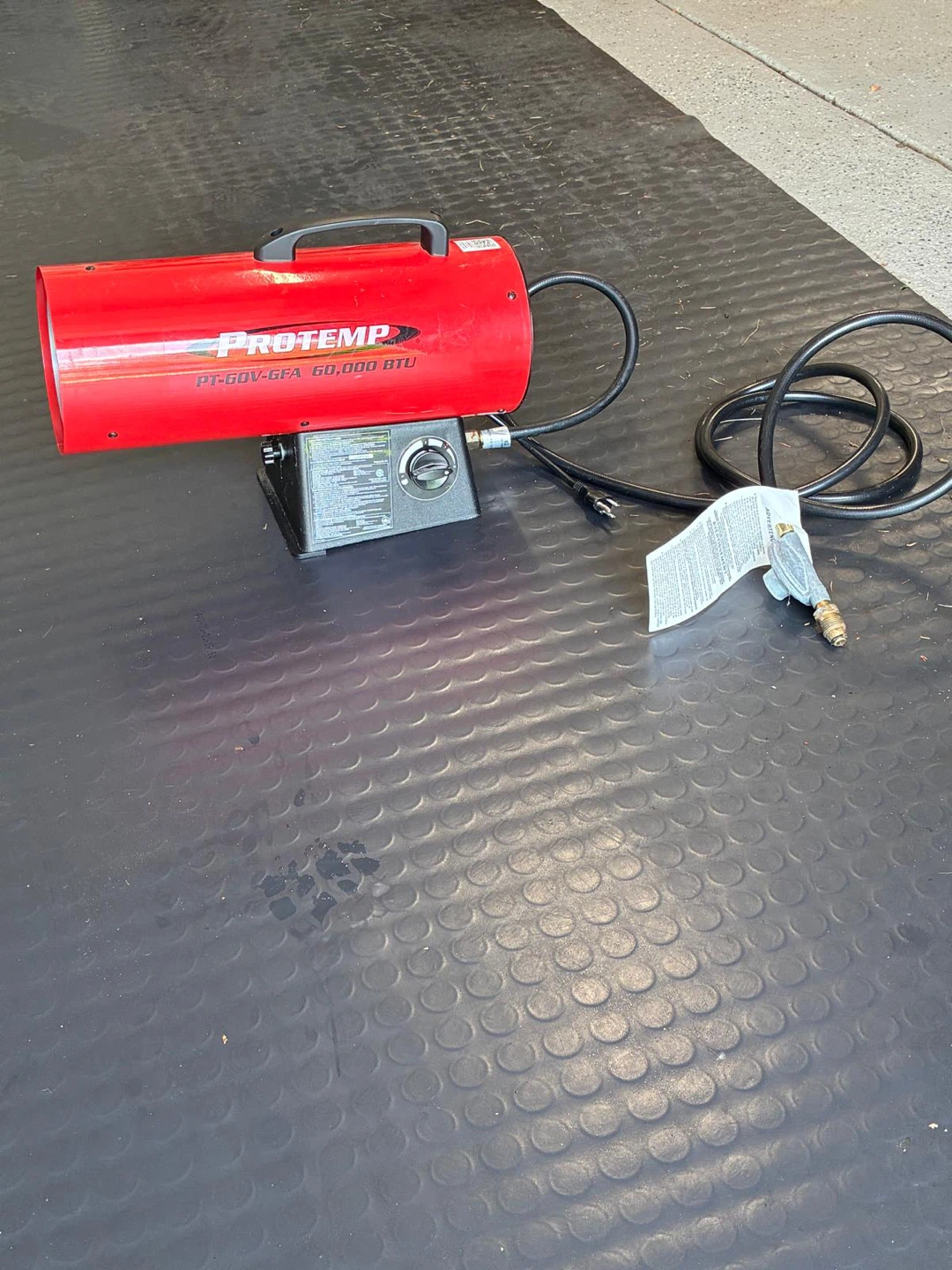 ProTemp PT-60V-GFA 60,000 BTU Heater - photo 5