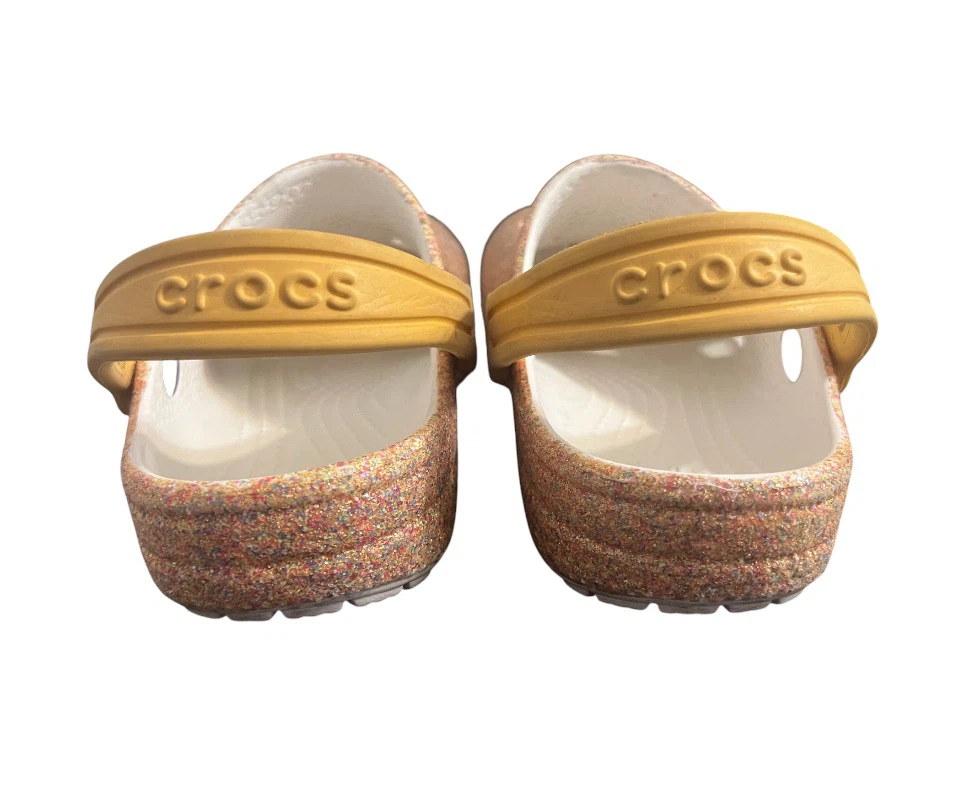Authentic Crocs Classic Glitter Clogs – Kids C11 - photo 5
