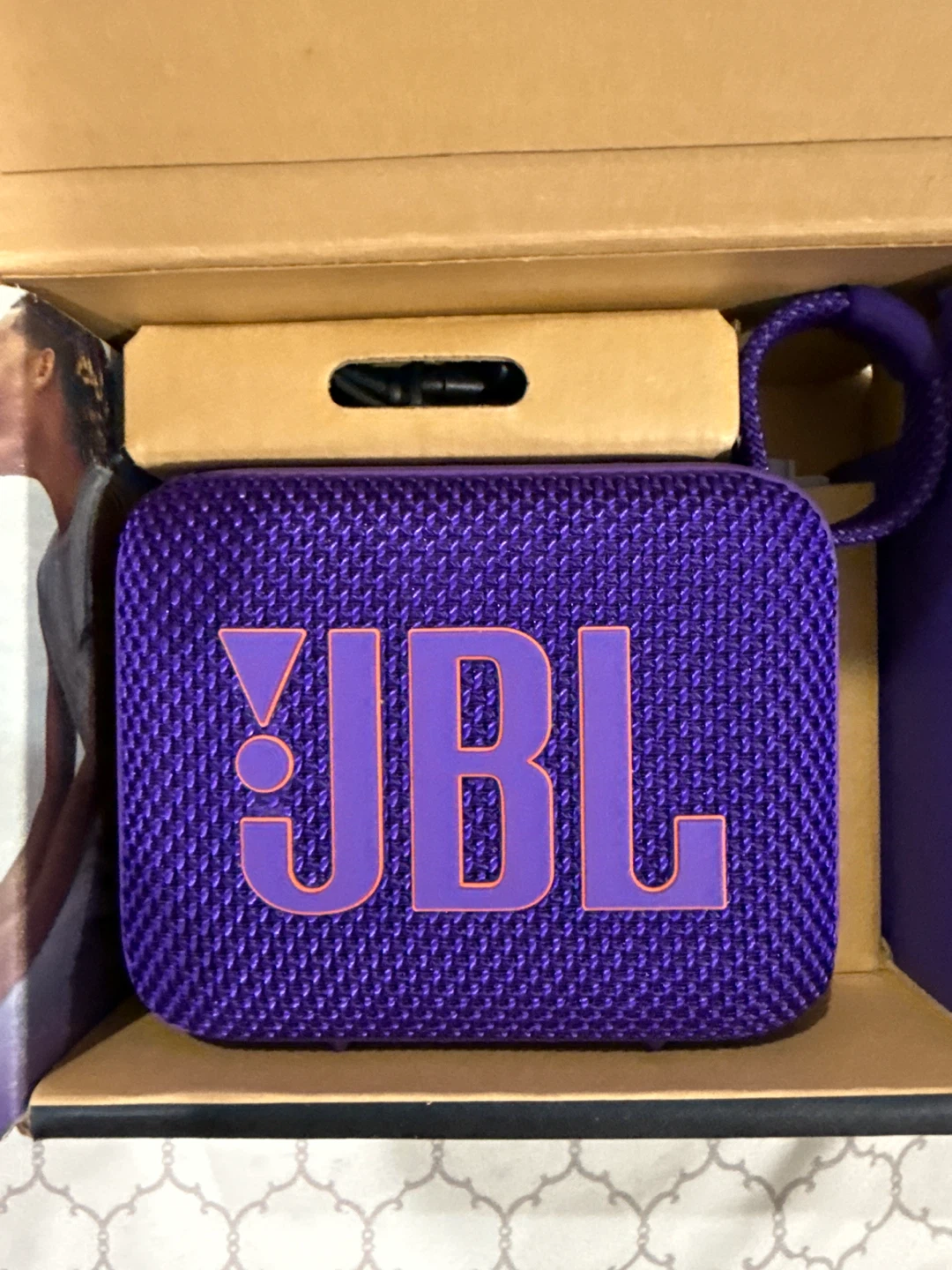 JBL Go 4 Purple Portable Bluetooth Speaker - photo 2