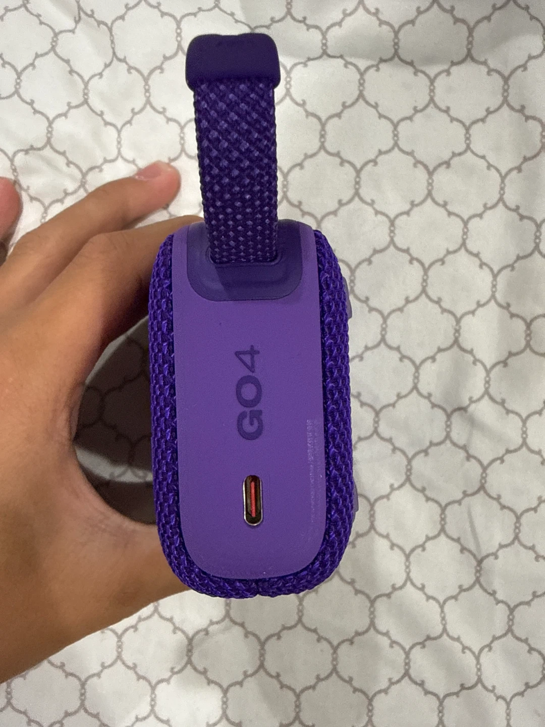 JBL Go 4 Purple Portable Bluetooth Speaker - photo 3