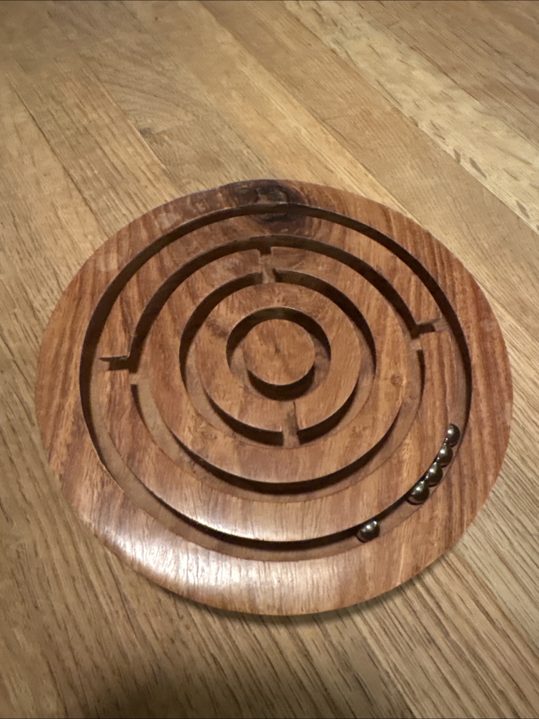Wooden Marble Maze Puzzle
